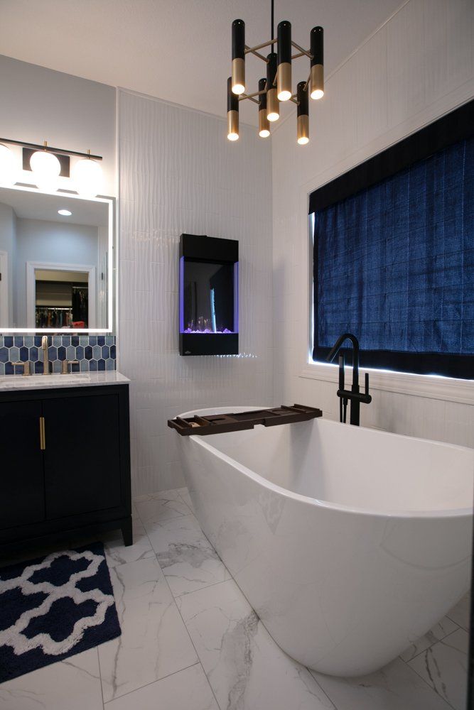 Renovate your bathroom by updating the tub today with New Beginnings Construction.