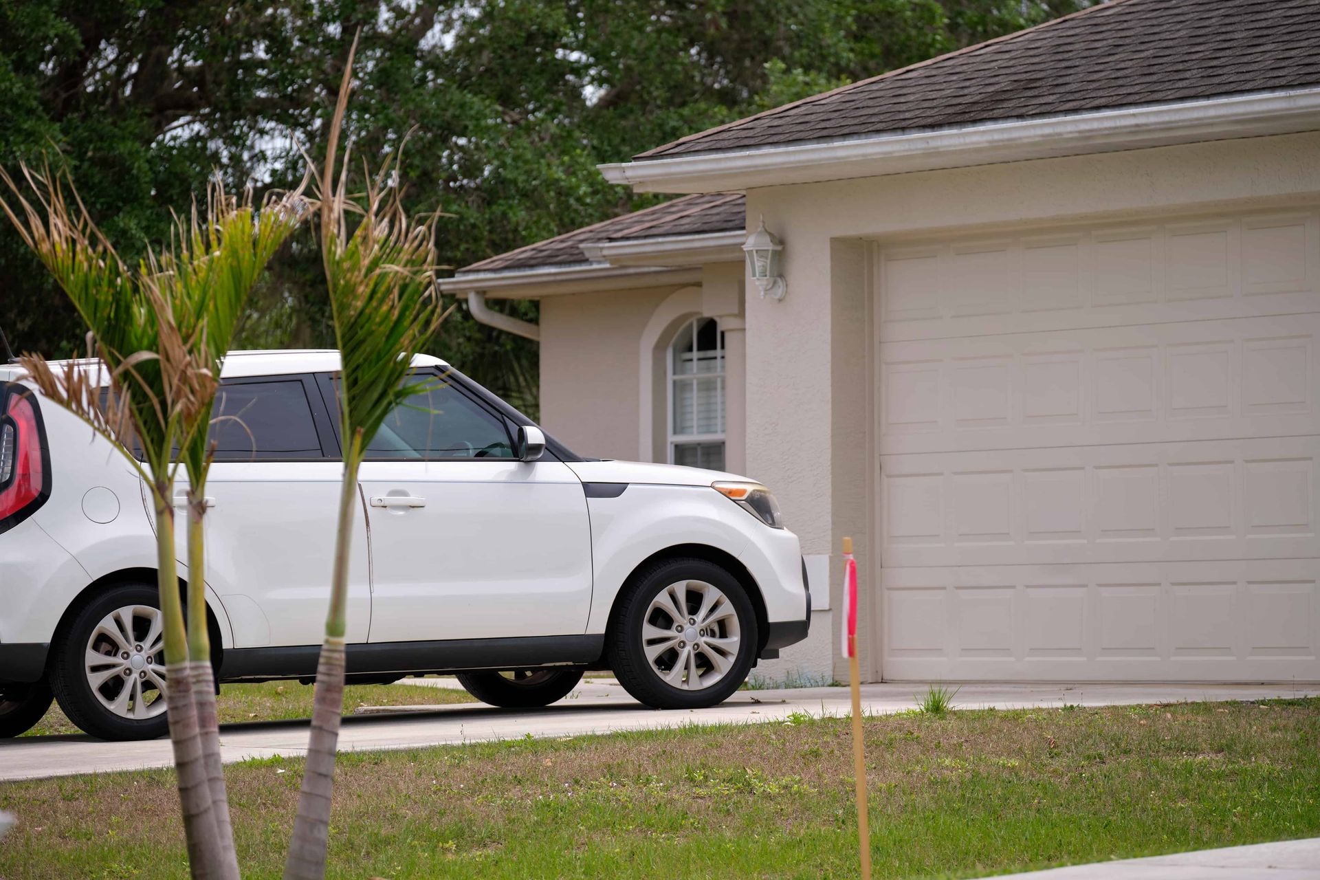 Car on New Driveway