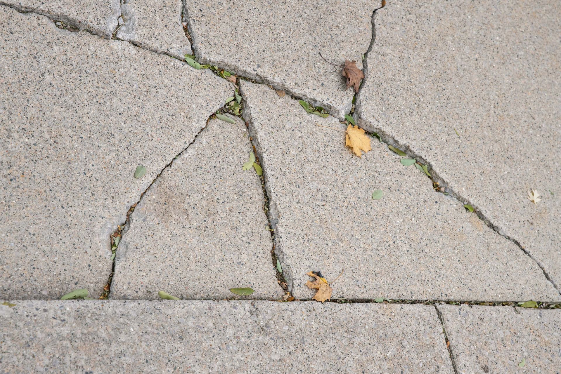 Cracked Concrete the Needs Repaired