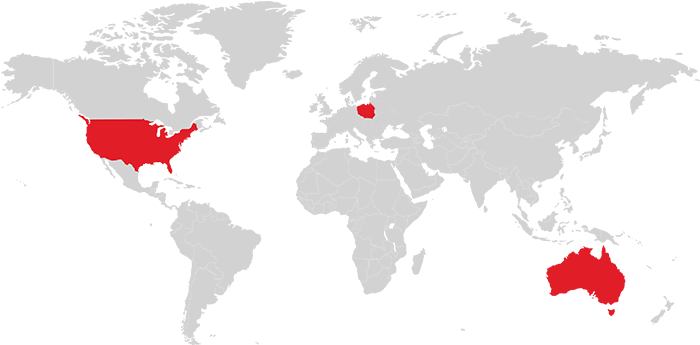 Map Image For Europe Page — Métier Medical Ltd in  Hamburg, Germany