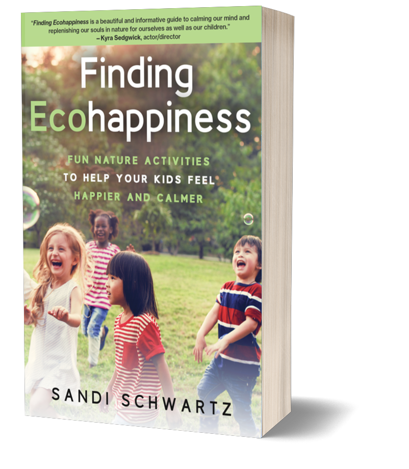 Finding Ecohappiness: Fun Nature Activities to Help Your Kids Feel Happier and Calmer by Sandi Schwartz