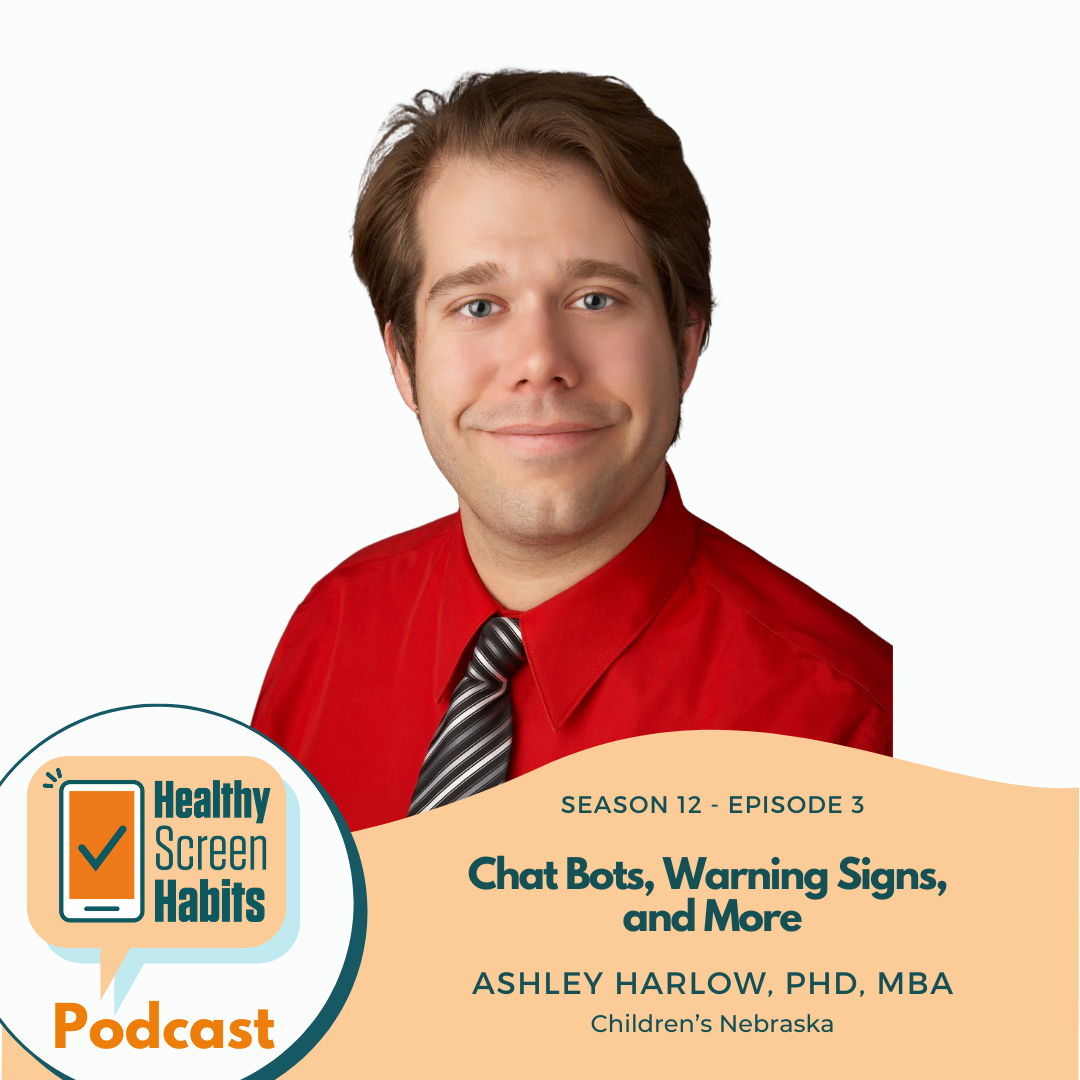 S12 Episode 13: Chat Bots, Warning Signs, and More // Ashley Harlow PhD, MBA