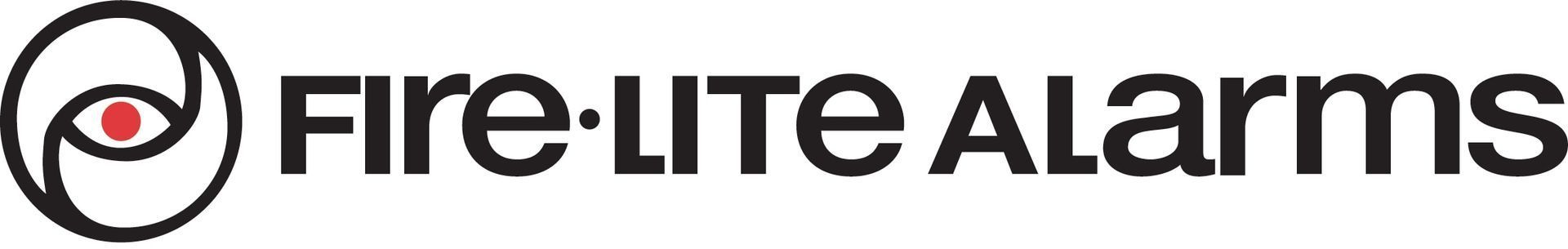 A logo for fire lite alarms is shown on a white background.