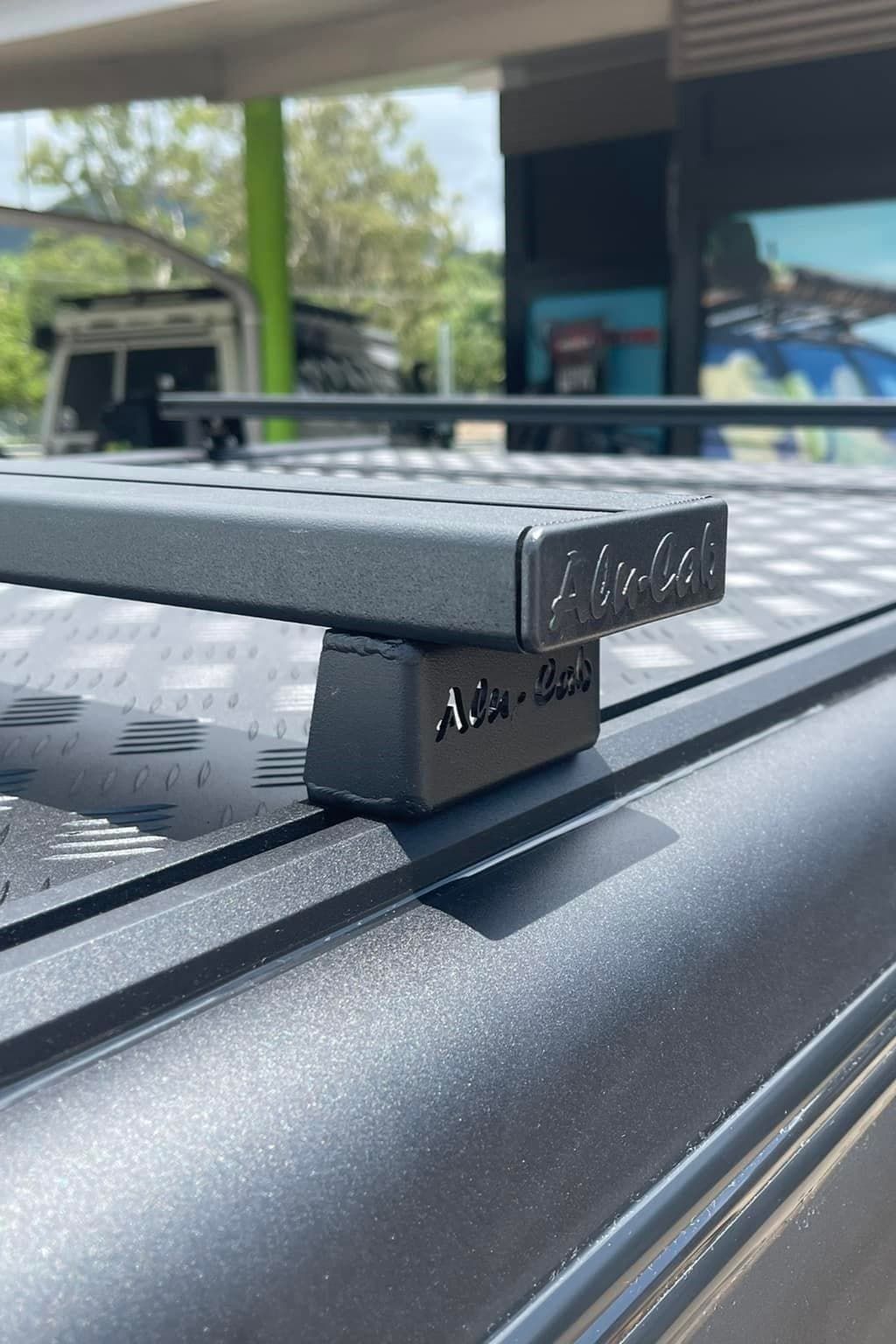 A Close Up of a Roof Rack on Top of a Car — Whitsunday 4x4 & Automotive In Bowen, QLD