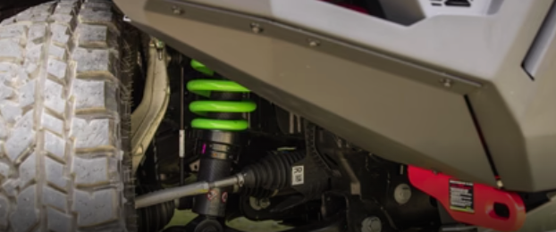 A Close Up of a Suspension System on a Vehicle - Whitsunday 4x4 & Automotive In Cannonvale, QLD