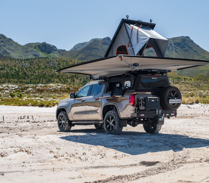 A Truck with a Tent on Top of it - Whitsunday 4x4 & Automotive In Cannonvale, QLD