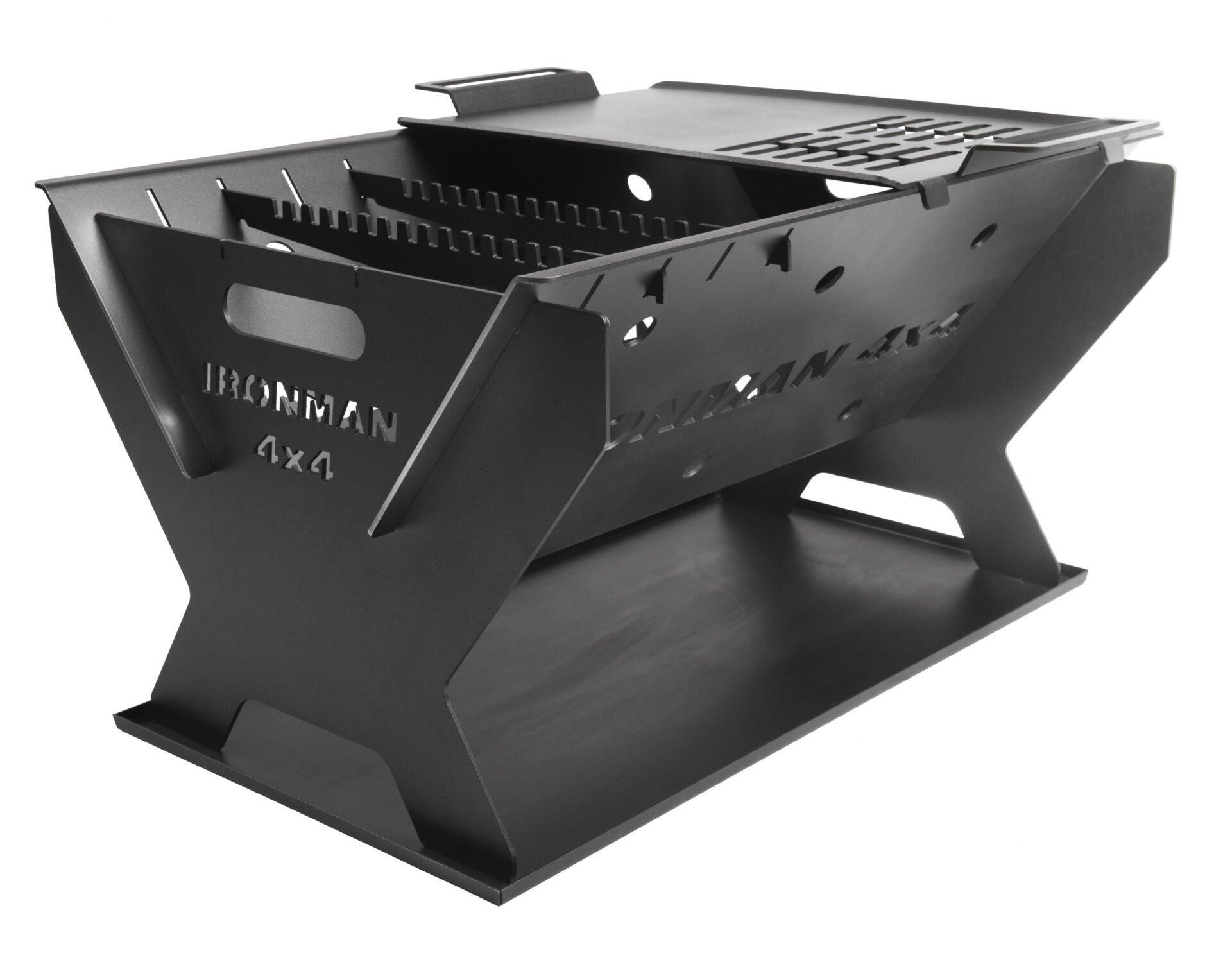 A black fire pit with the word ironman on it - Whitsunday 4x4 & Automotive In Cannonvale, QLD