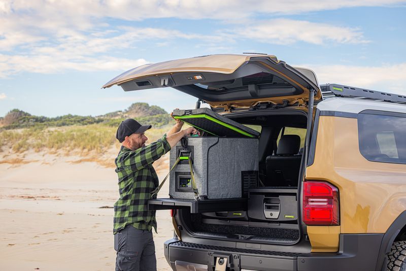 There is a Pizza Oven in the Back of a Truck — Whitsunday 4x4 & Automotive In Cannonvale, QLD