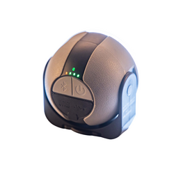 A small device with a button that says power on it