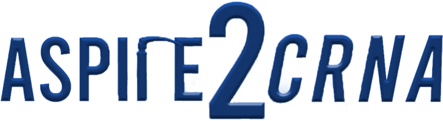 ASPIRE 2 CRNA logo in blue.