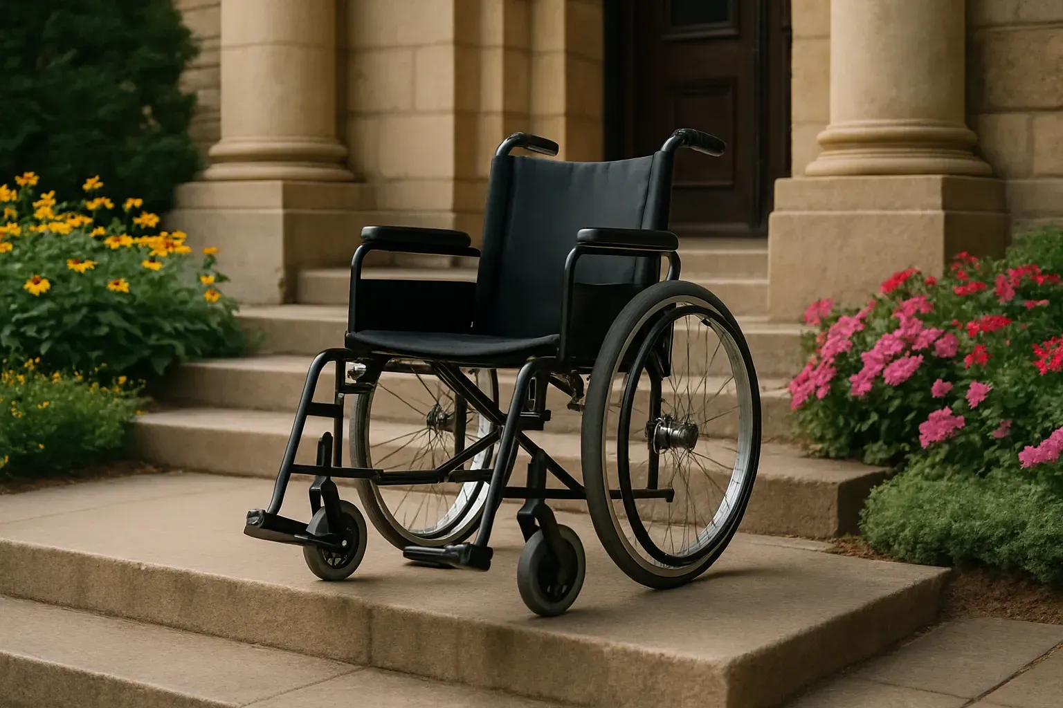 Manual wheelchair available for rental and sale in Austin TX from Lakeway Mobility