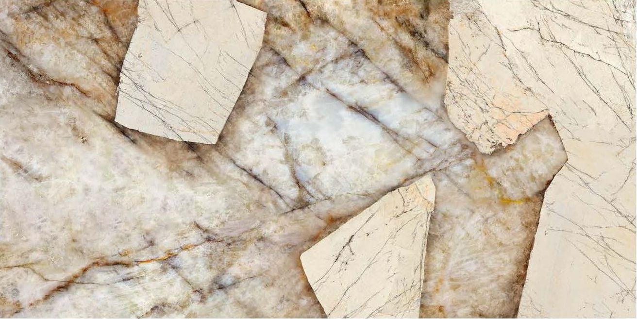 A close up of a piece of marble that looks like a piece of paper.