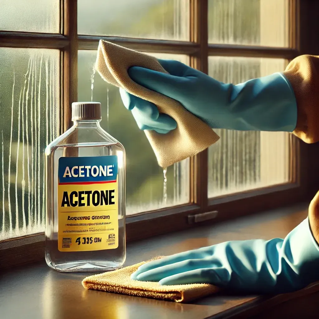 Can Acetone Be Used to Clean Windows Safely?