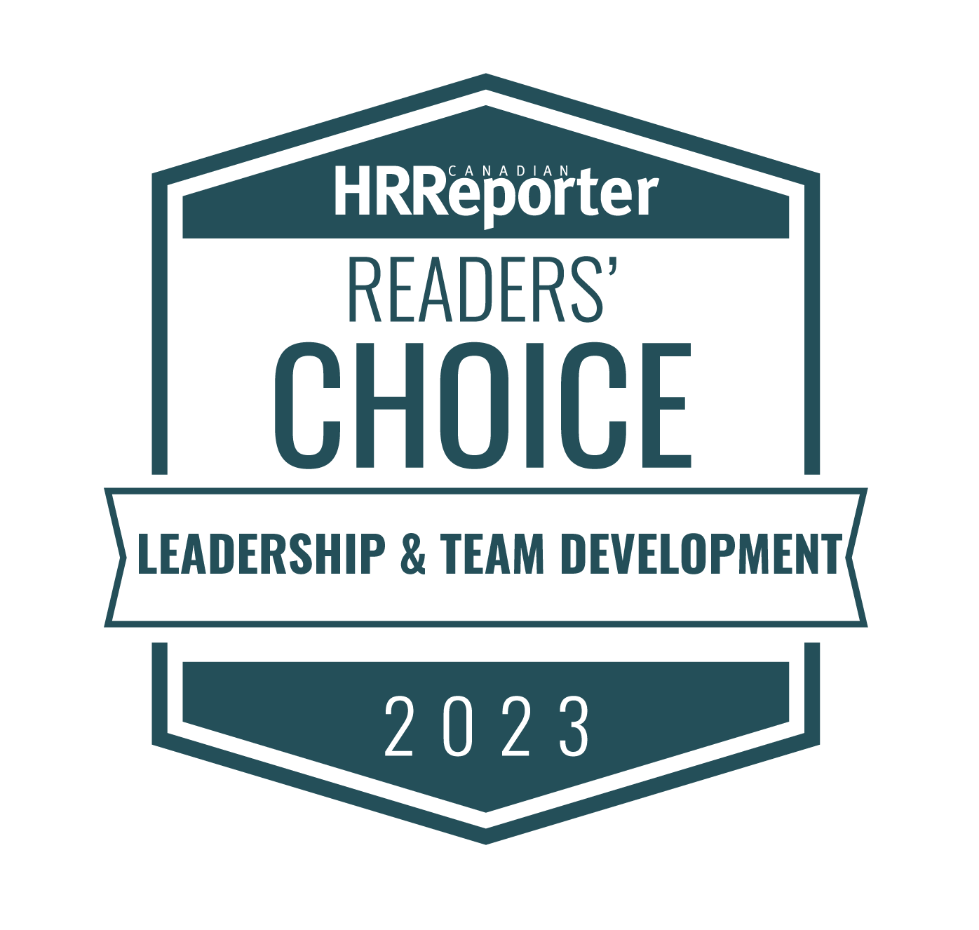 2023 HR Reporter Readers Choice - Leadership & Team Development