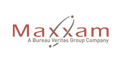 The logo for maxam a bureau veritas group company.