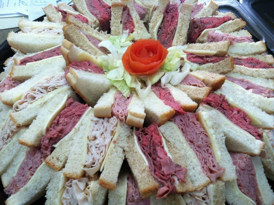 deli sandwich tray