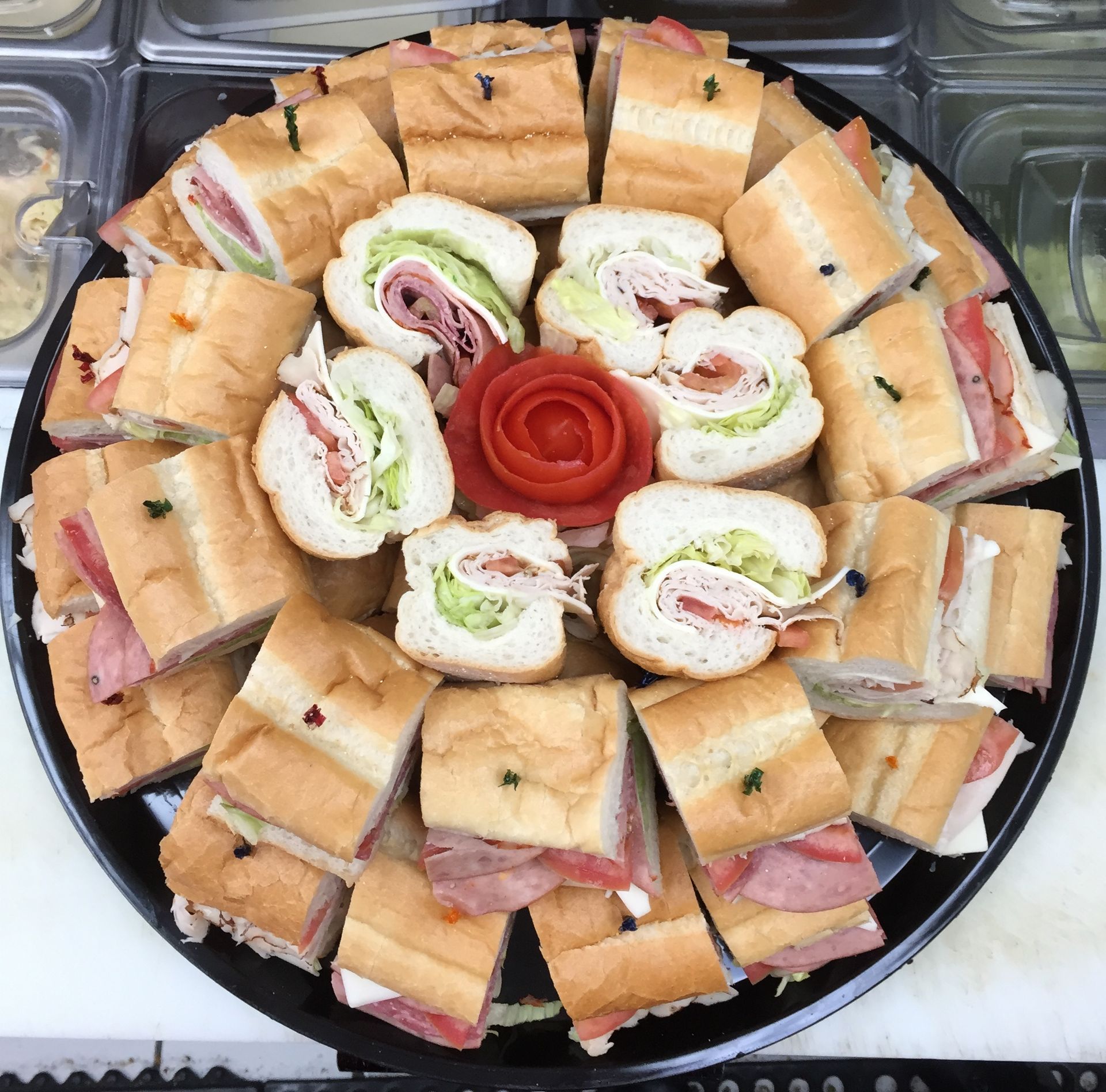 deli sandwich tray