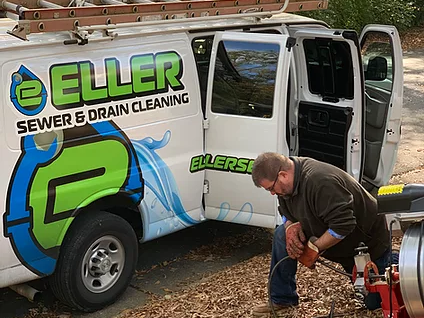 Workers Cleaning and Maintaining the Sewers on the Roads — Liberty, NC — Eller Sewer & Drain Cleaning