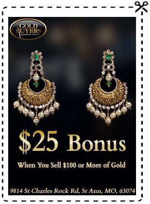 $25 Bonus When You Sell $100 or More of Gold Coupon