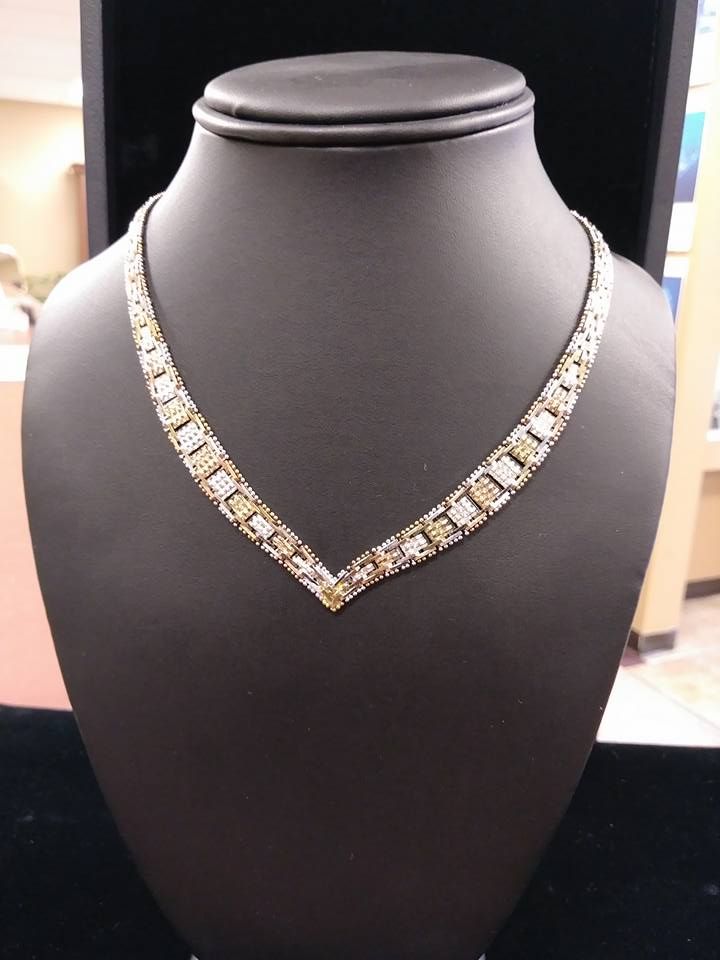 rhodium plated sterling silver ring