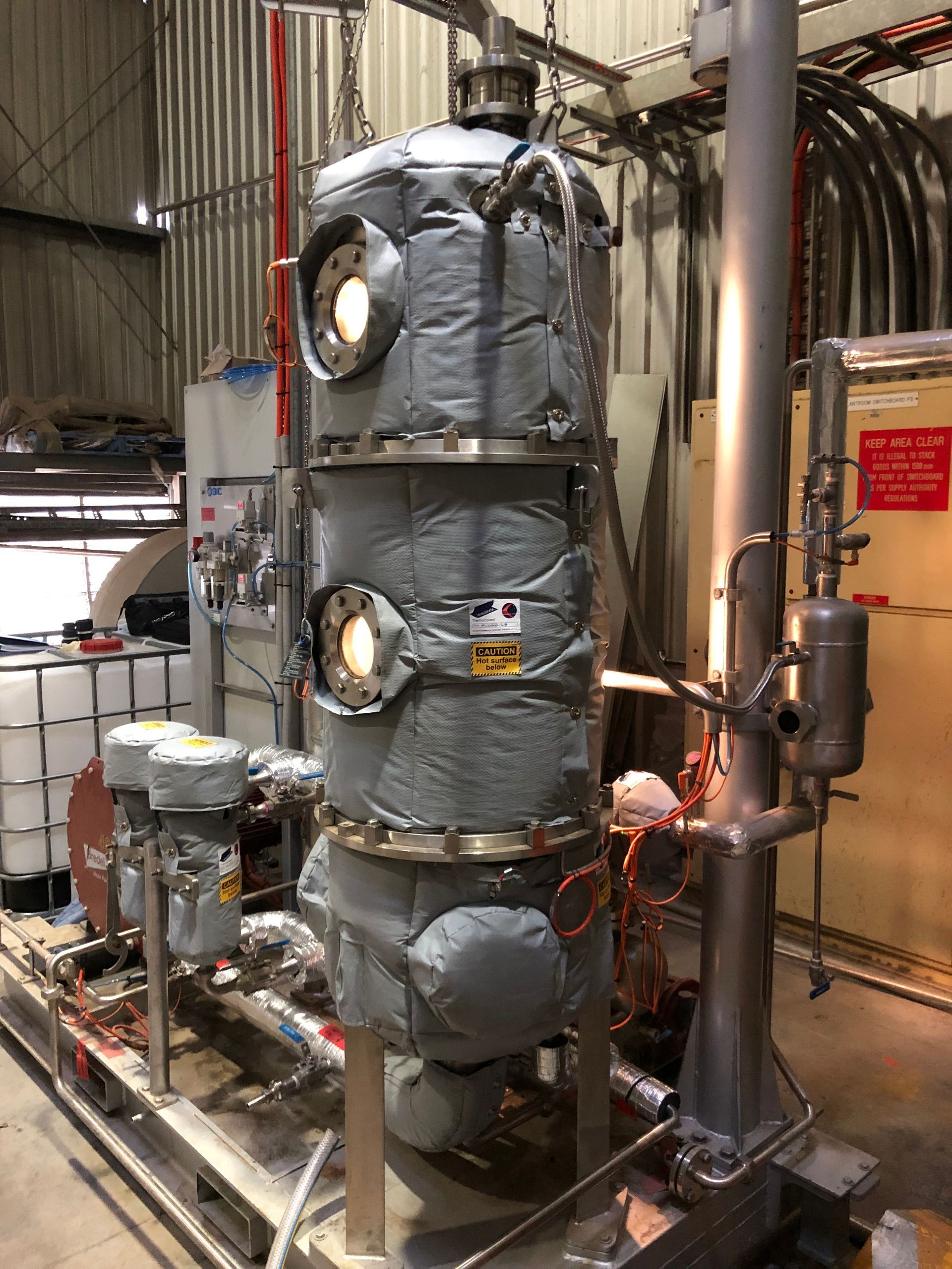 Insulock Thermocovers, Insulation Blankets, Insulation Jacketing flash boiler