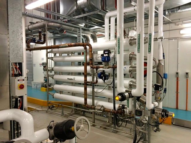 Insulock PVC cladding