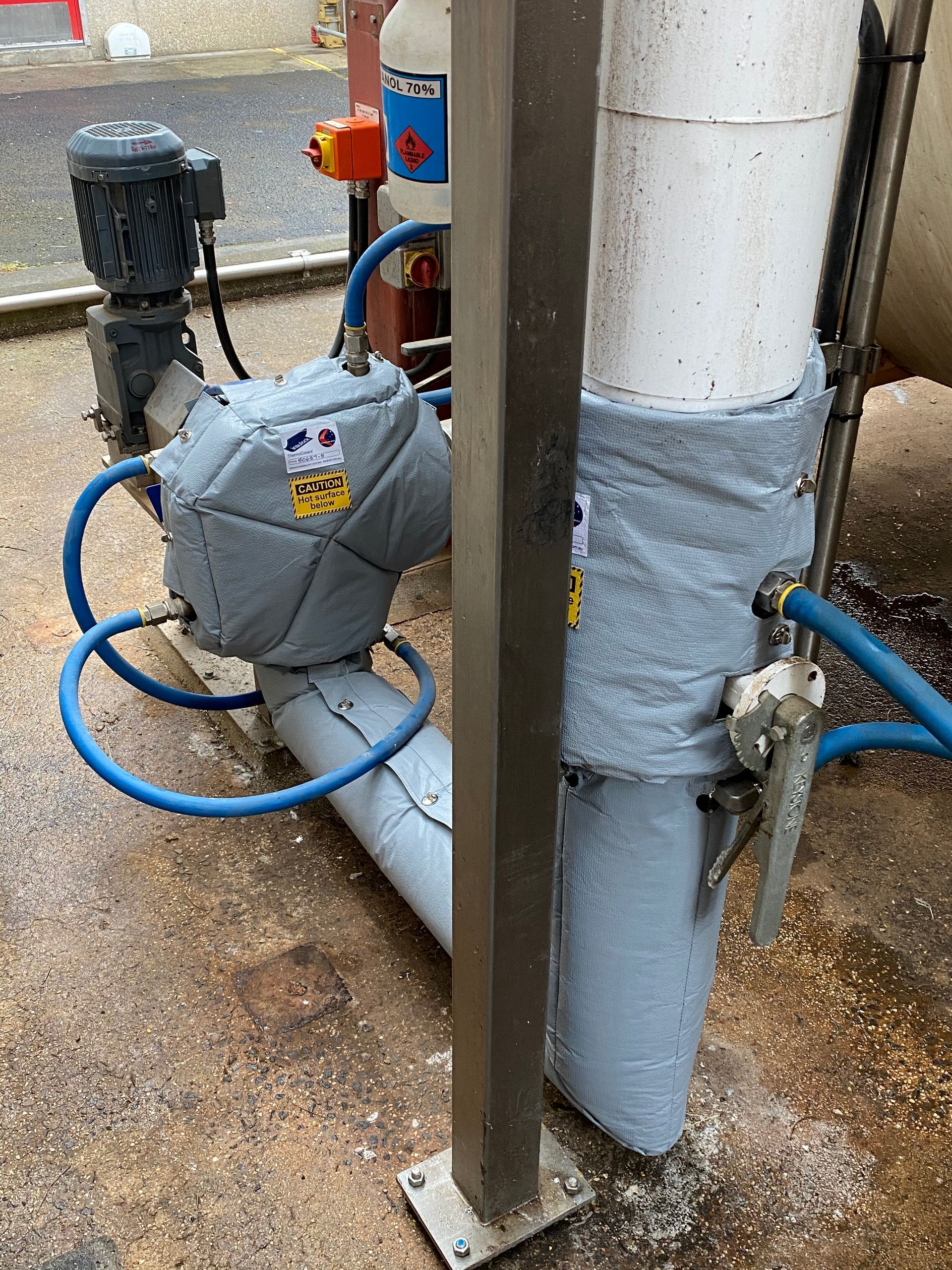 Insulock thermocovers, blankets, jacketing