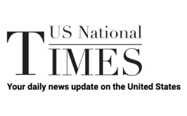A logo for us national times your daily news update on the united states