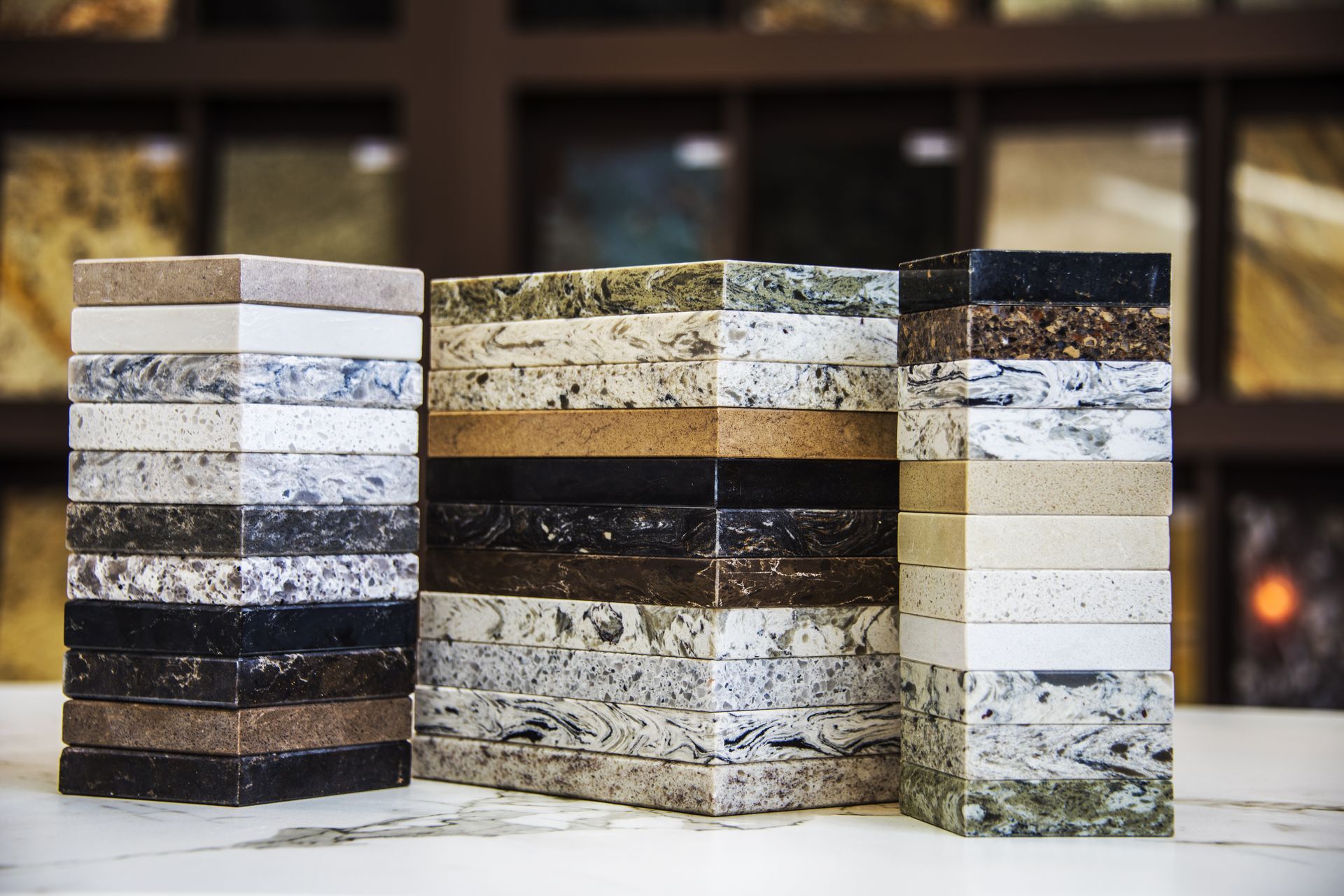 variety of granite stone