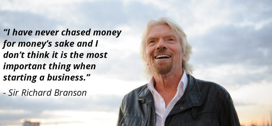 A Man With A Quote From Sir Richard Branson — The Garis Group  In Hamilton, NSW