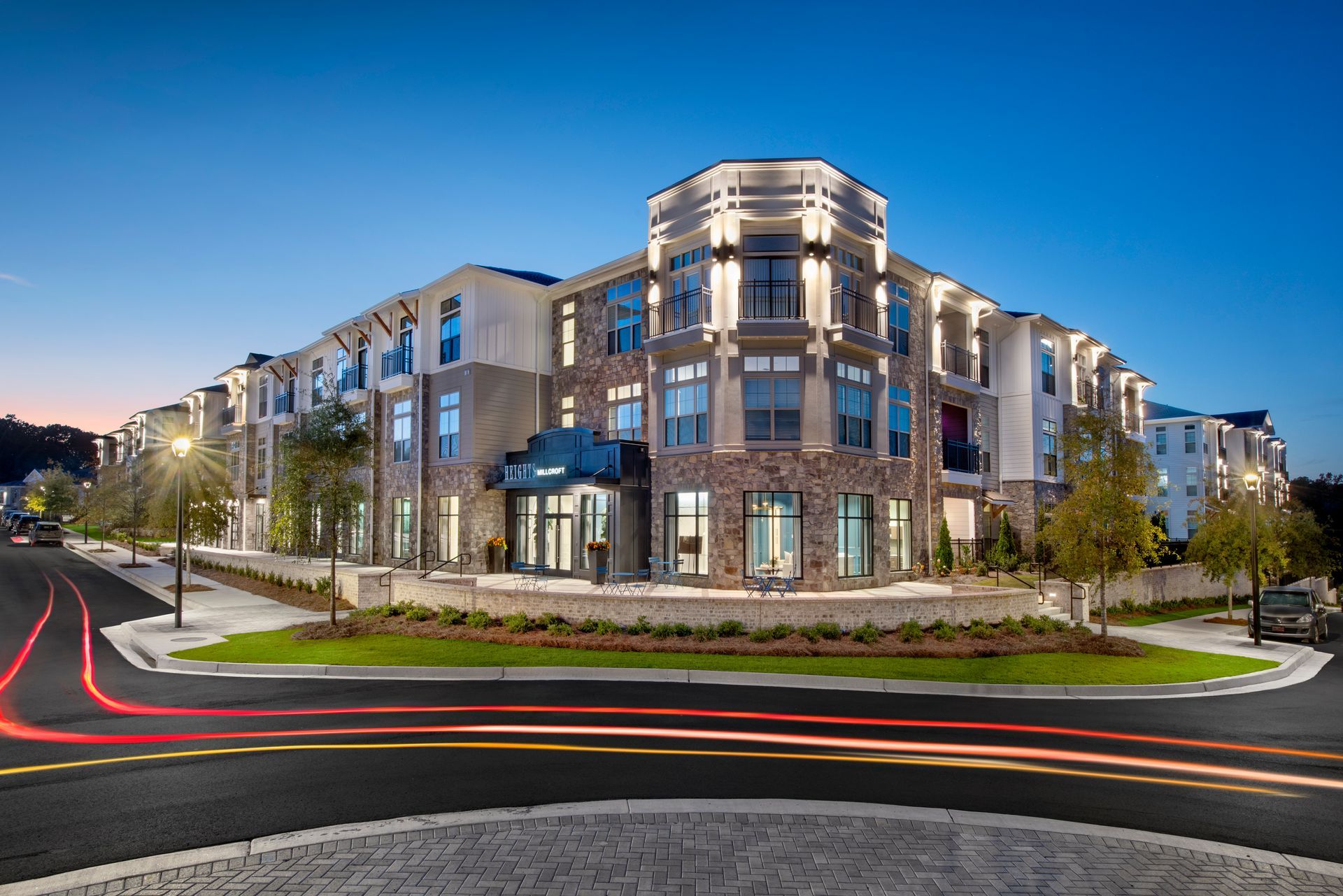 Exterior at The Heights at Millcroft in Buford, GA.