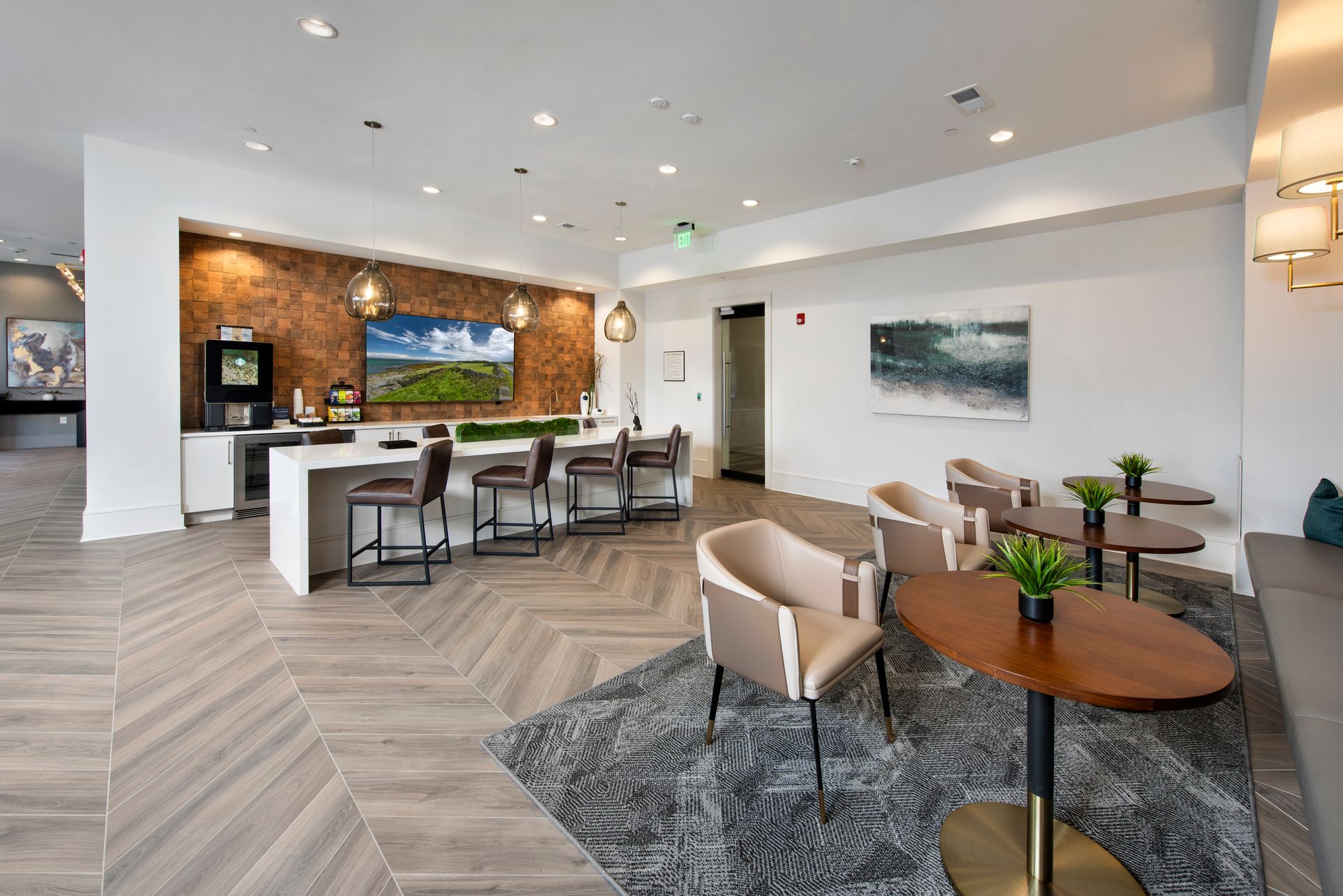 Clubhouse at The Heights at Millcroft in Buford, GA.