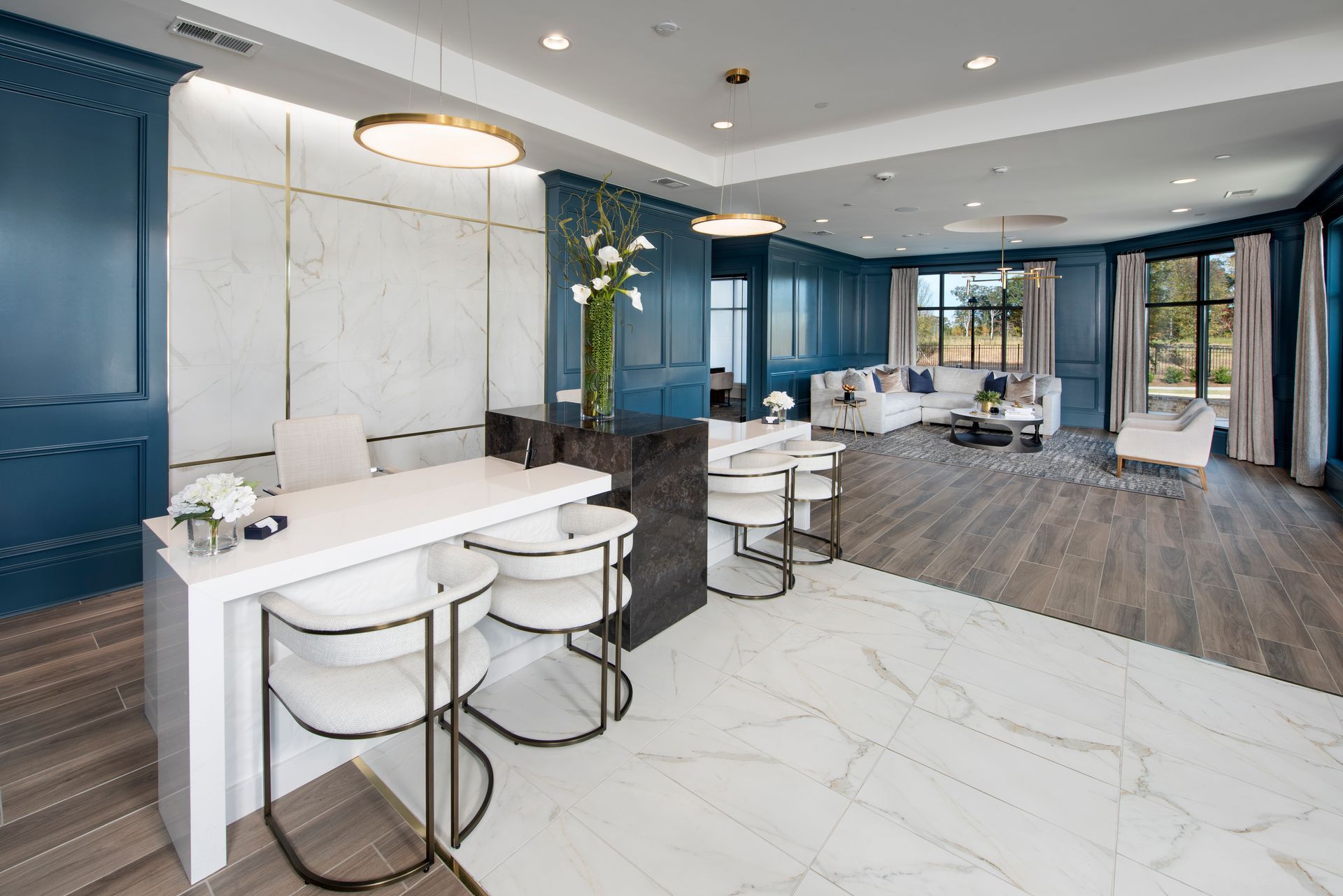Leasing office at The Heights at Millcroft in Buford, GA.