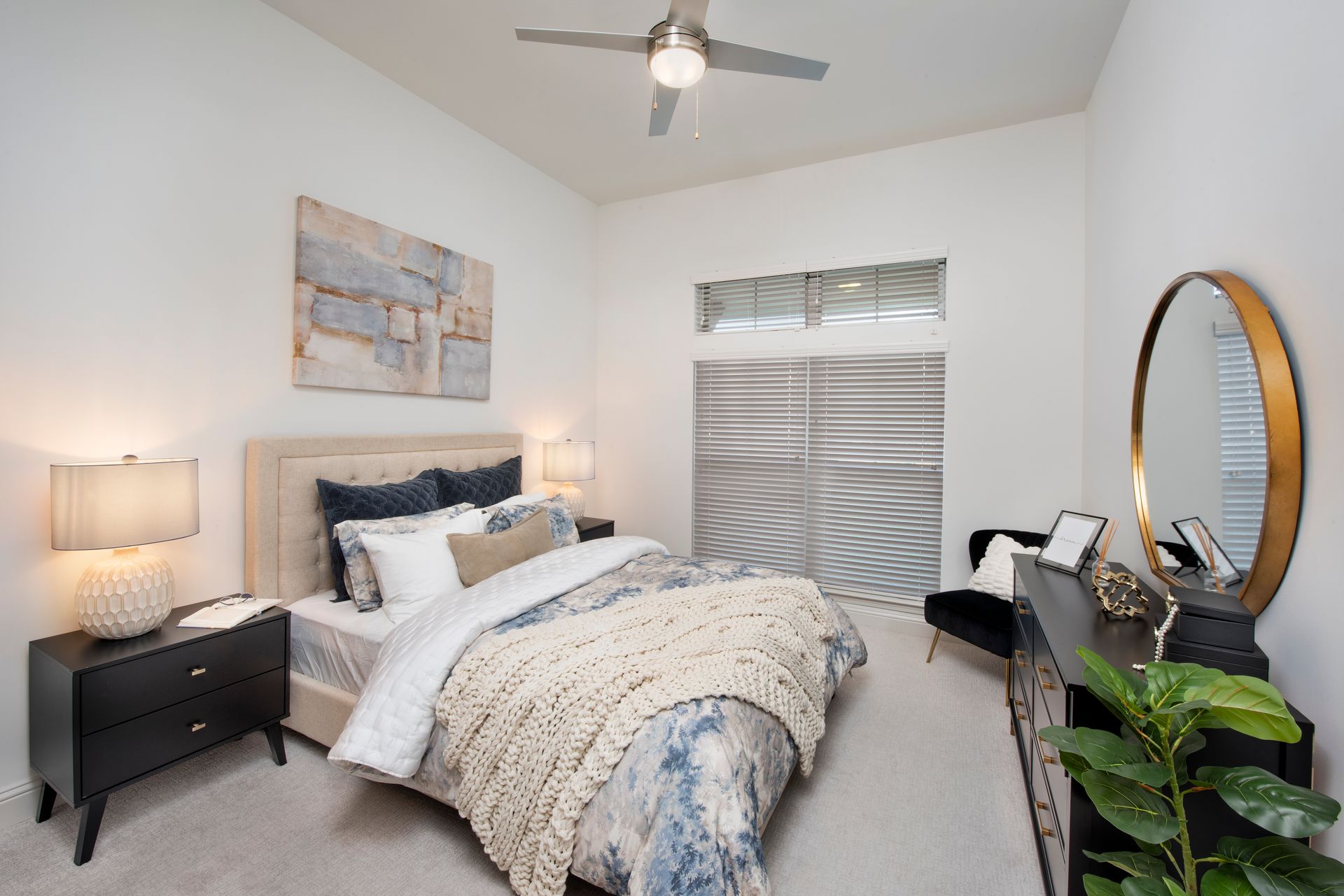 Bedroom at The Heights at Millcroft in Buford, GA.
