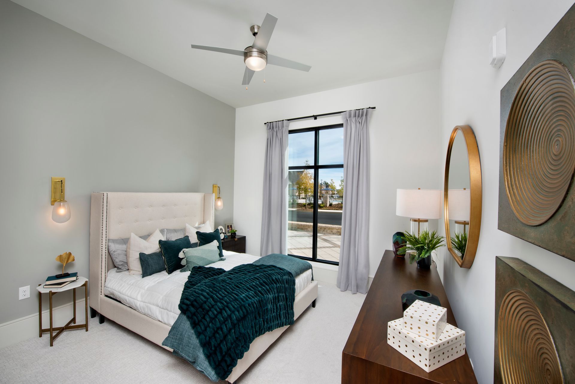 Bedroom at The Heights at Millcroft in Buford, GA.