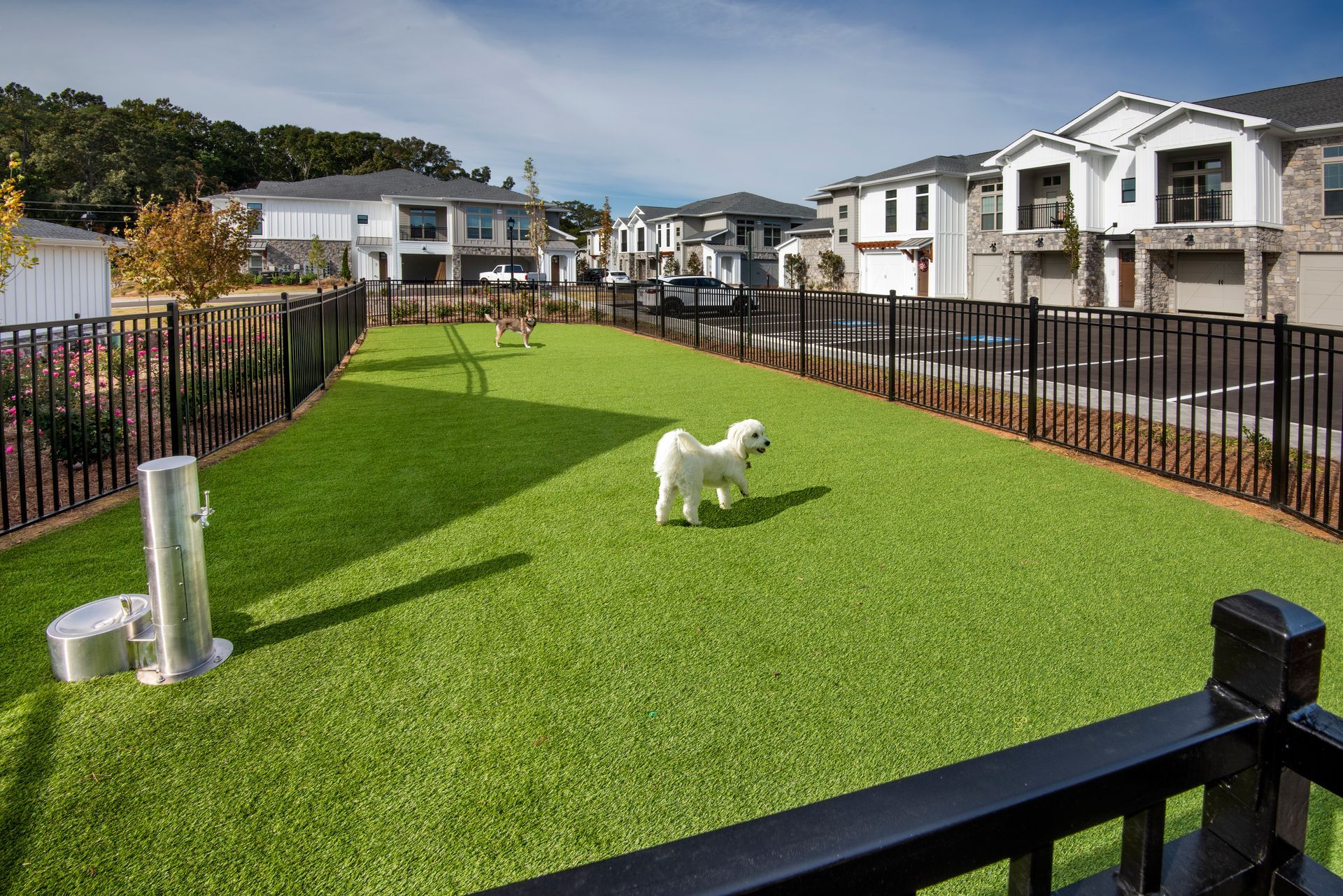 Pet park at The Heights at Millcroft in Buford, GA.