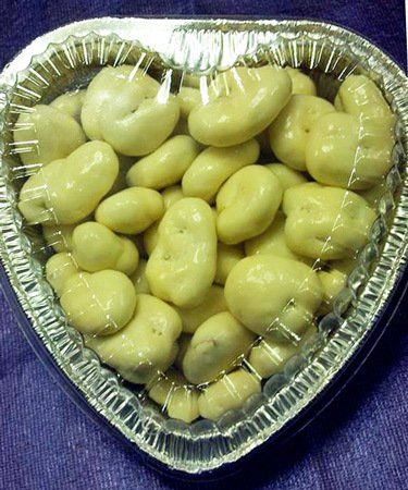 Nutty Buddies Too Heart Foil Tray