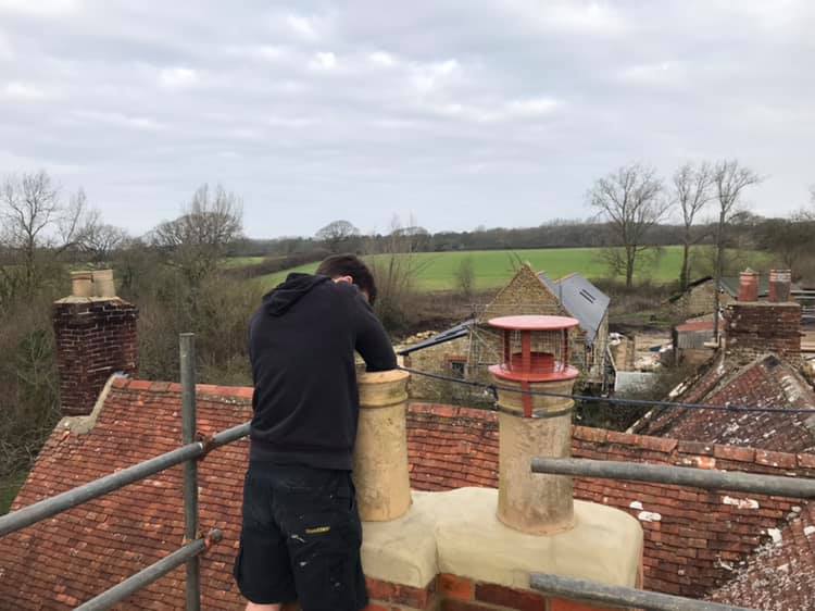Chimney Installation by the Fireplace Isle of Wight