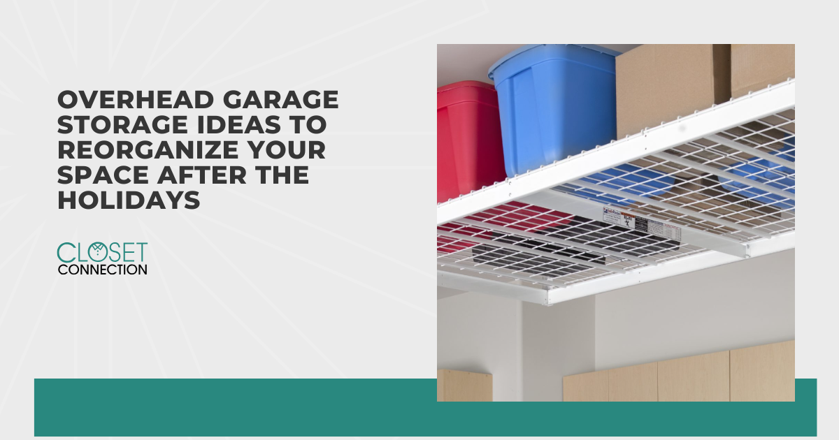 Overhead Garage Storage Ideas to Reorganize Your Space After the Holidays