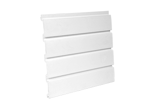 White slatwall organizer panel color option
