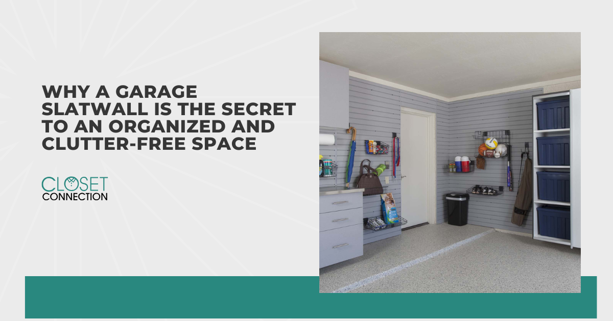 Why a Garage Slatwall Is the Secret to an Organized and Clutter-Free Space