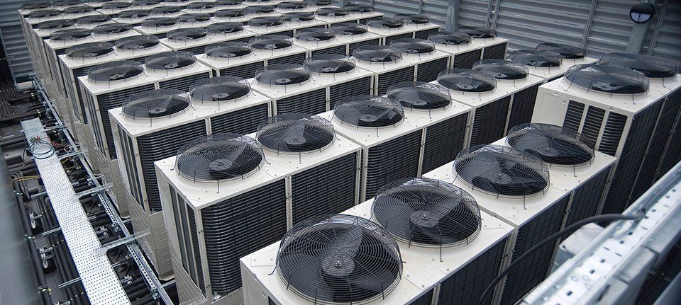 Large Scale Air Conditioning Installation