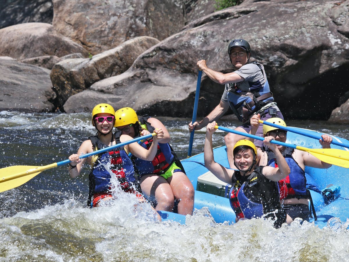 People enjoying awesome trip