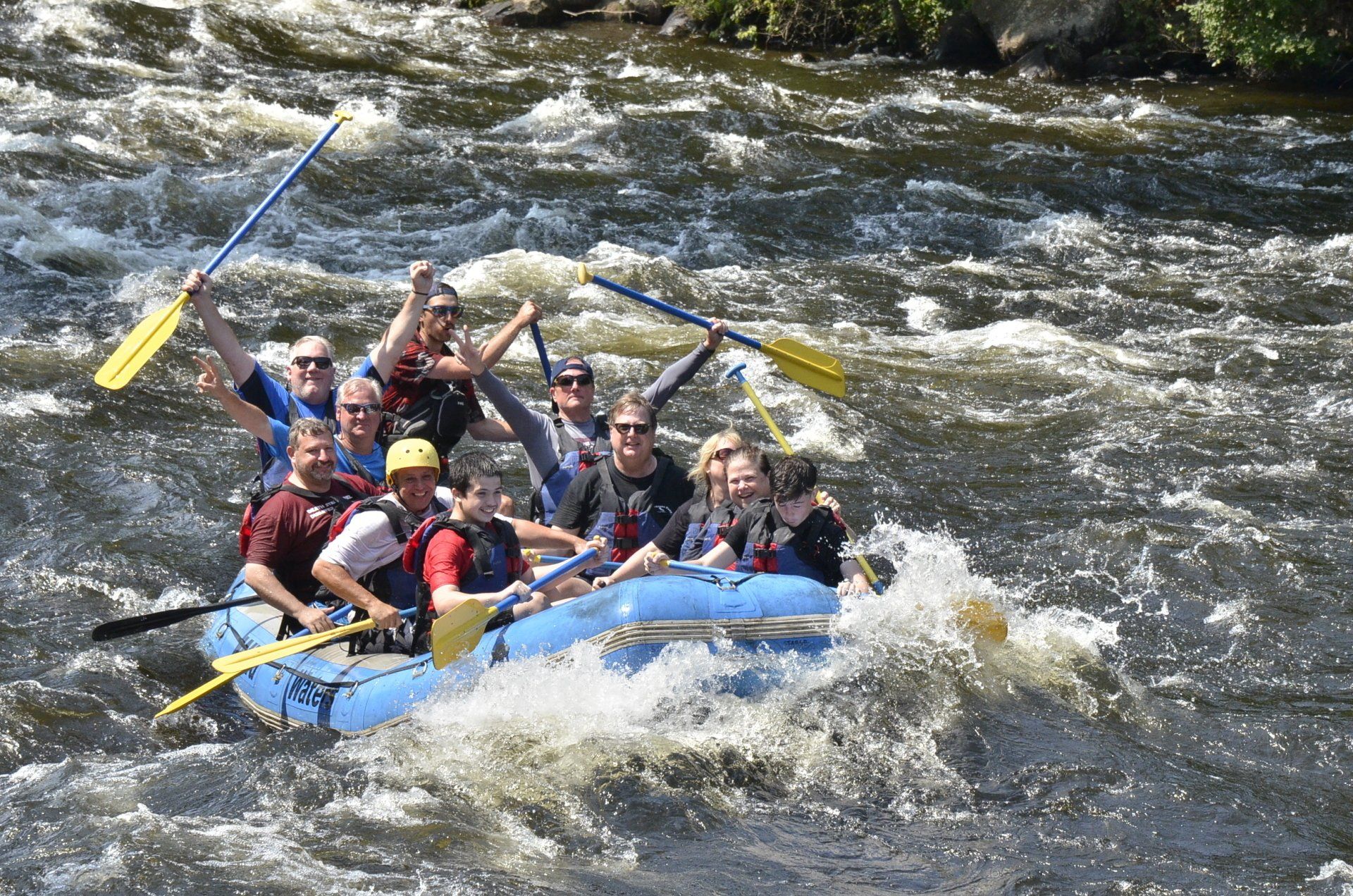 Sacandaga river rafting trip