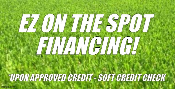 artificial grass financing