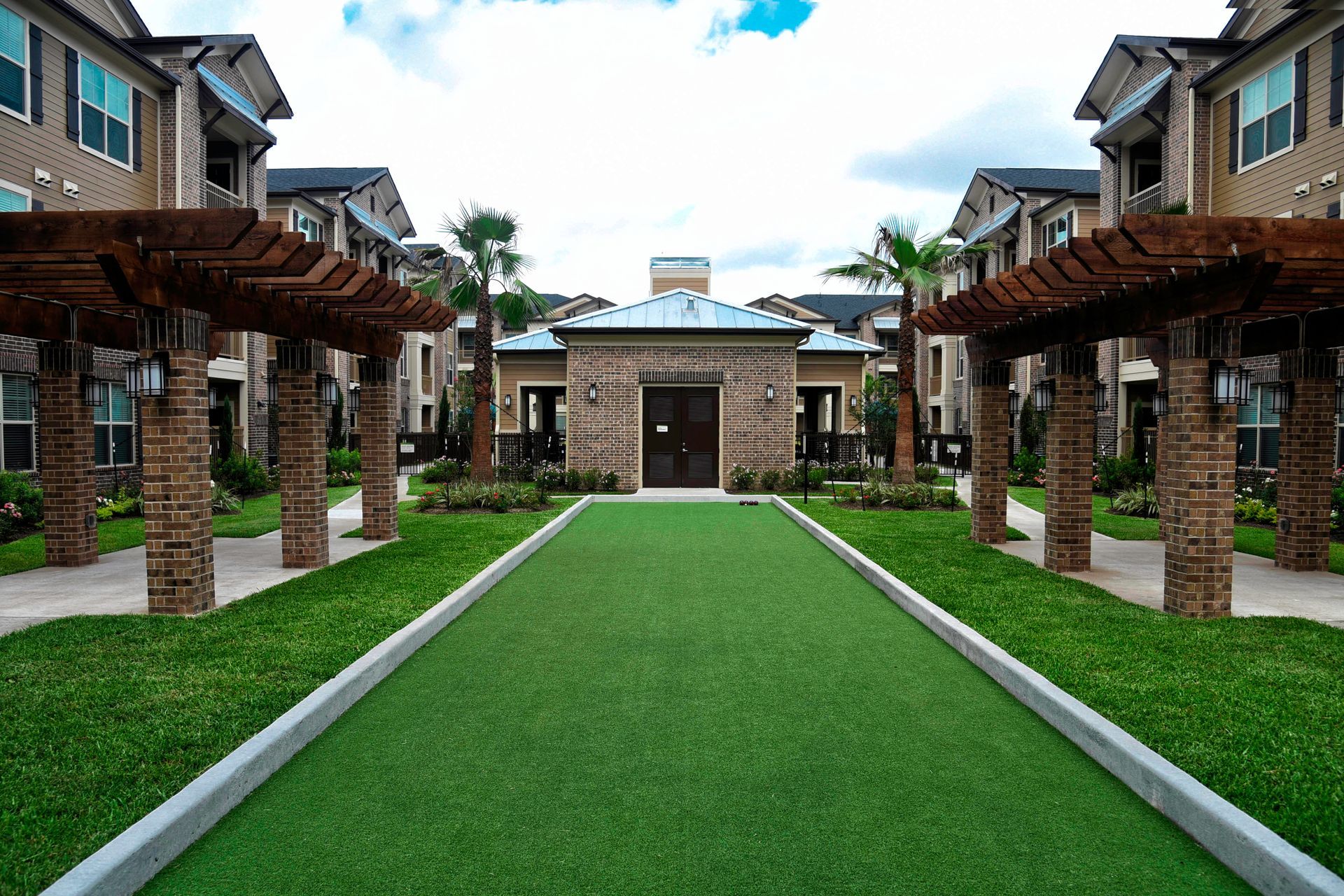 small dogs on pet turf