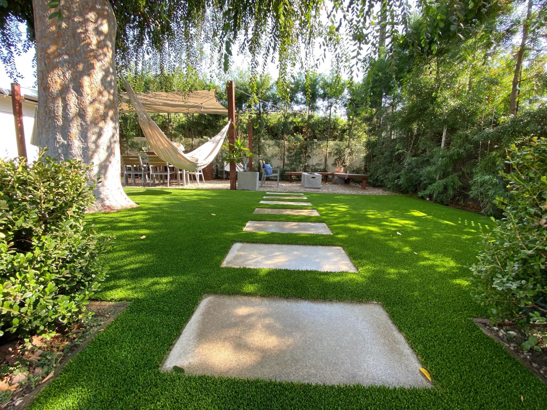 front yard artificial grass