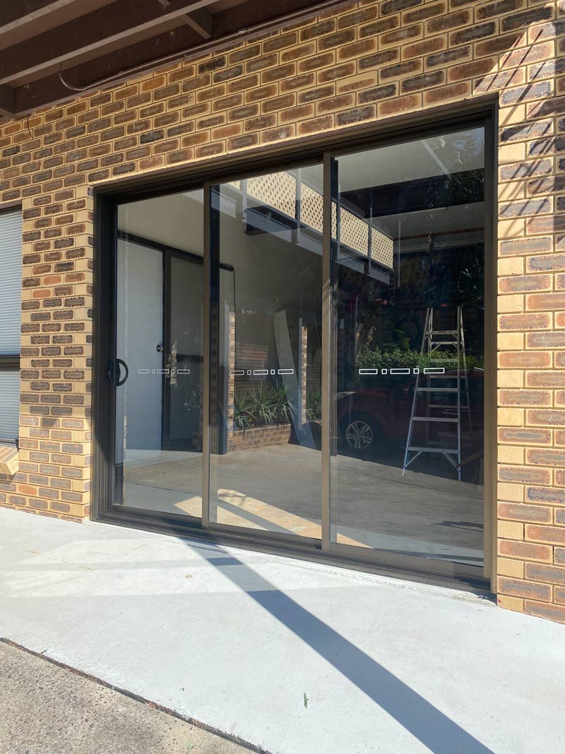 New Install Aluminum Glass Door — North Ballina Windows Ballina NSW