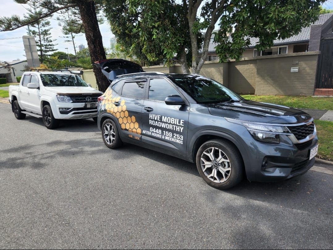 Car Mechanic — Hive Mobile Roadworthy in Pimpama, QLD