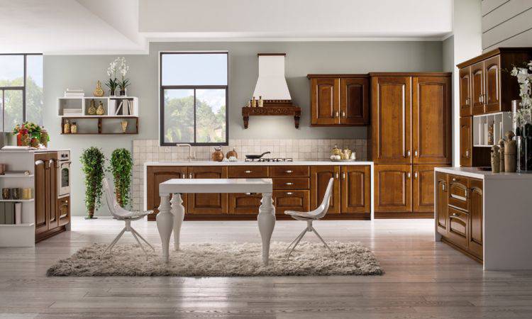 cucine in legno su misura